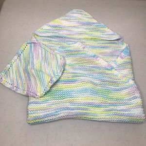 5/$25 HANDMADE Hooded Baby Towel & Washcloth